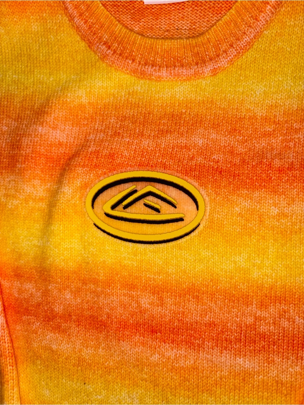 Puma Orange and Yellow Gradient Crewneck Sweater - Picture 7 of 14